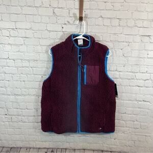 Champion Burgundy Fleece Women’s Vest